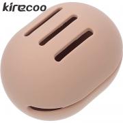 Kirecoo Silicone Makeup Sponge Holder, Cosmetic Blender Travel Case, Make- up Puff Ball Carrying Box, Makeup Egg Box Container for Travel Outdoor Khaki